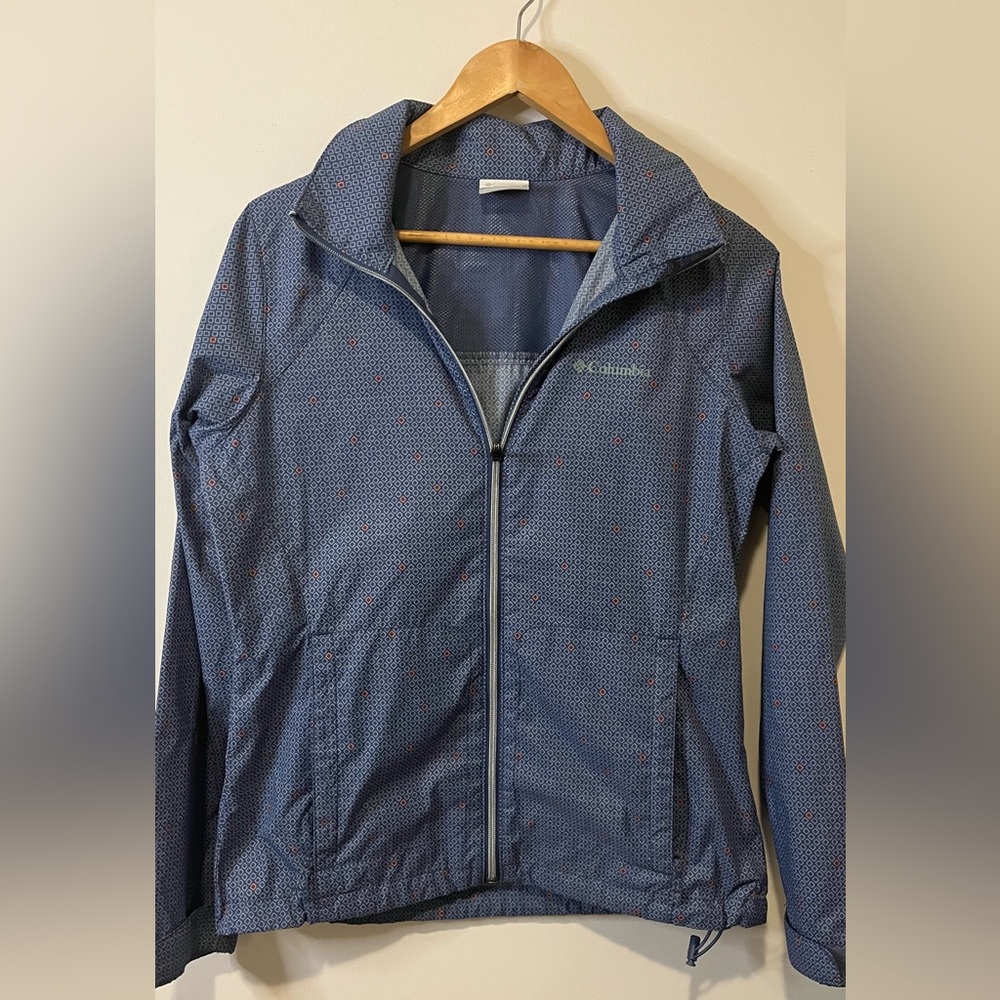 Columbia Lightweight Windbreaker Jacket - Size Small